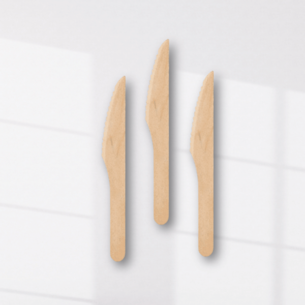 CUCHILLOS ECOLÓGICOS MADERA N. 6